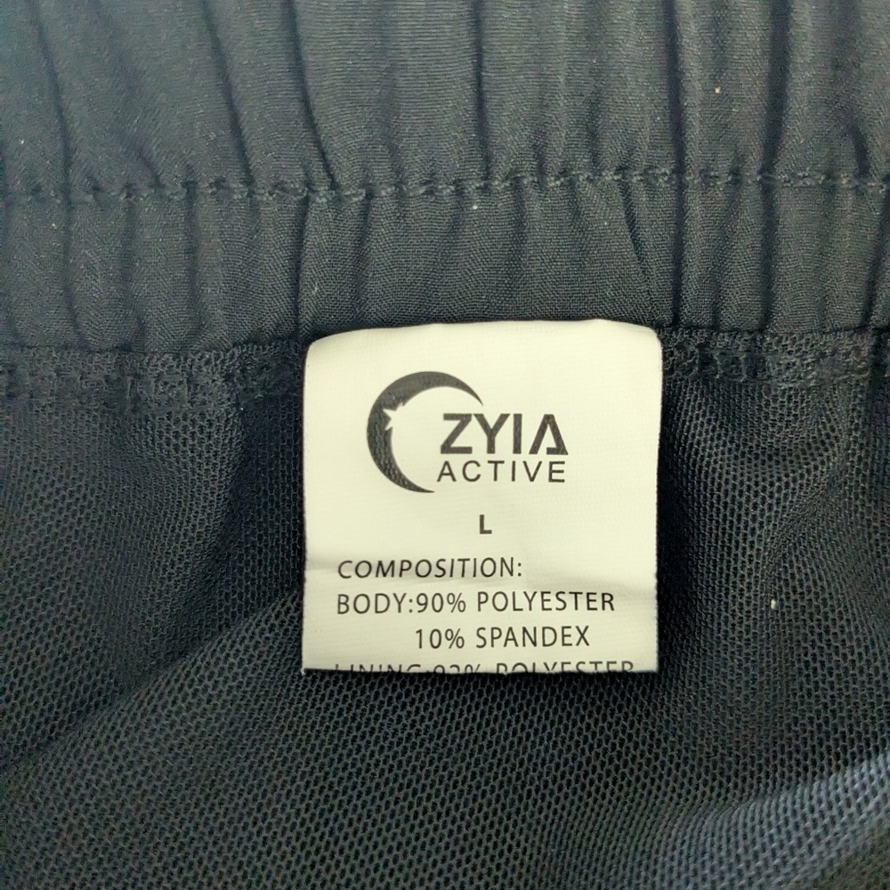 Zyia Black Women's Athletic Shorts Size Large - Picture 3 of 7